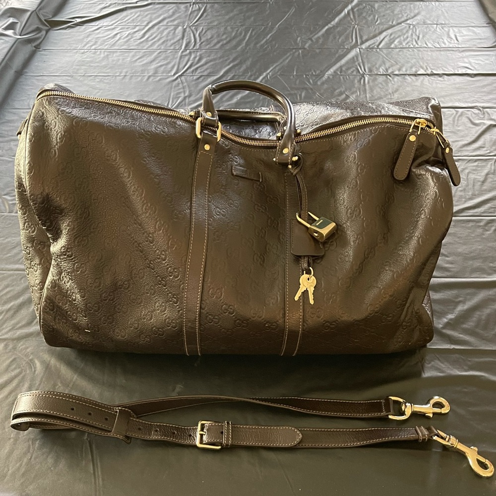 COPY - Gucci large carry on duffel bag